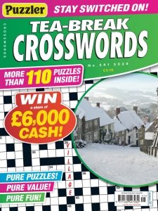 Puzzler Tea-Break Crosswords - Is. 341 2024