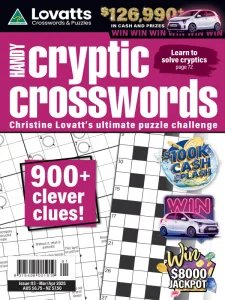 Lovatts Handy Cryptic - 03/04 2025