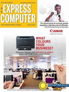 Express Computer - August 2014, Vol.25 No. 8