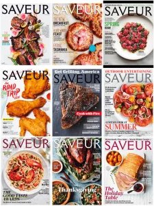Saveur - 2015 Full Year Compilation