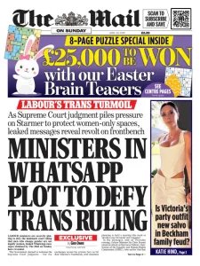 Mail on Sunday - 20.04.2025