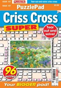 PuzzleLife PuzzlePad Criss Cross Super - Is. 107 2026