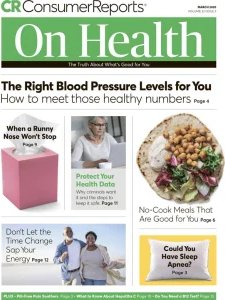 Consumer Reports on Health - 03.2020