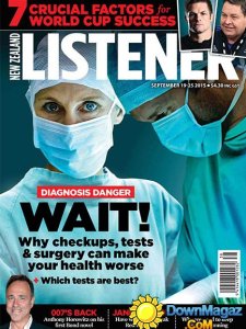 New Zealand Listener - 19 September 2015