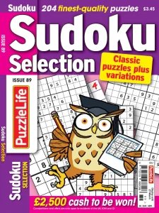 PuzzleLife Sudoku Selection - Is. 89 2025