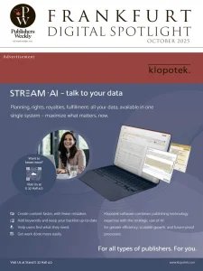 Publishers Weekly - Frankfurt Digital Spotlight - 10.2025