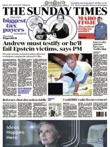 The Sunday Times UK - 1.02.2026