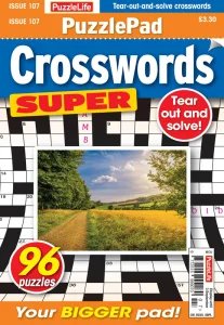 PuzzleLife PuzzlePad Crosswords Super - Is. 107 2026