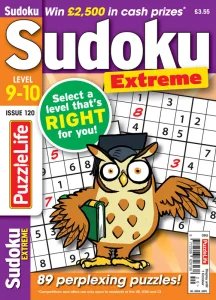 PuzzleLife Sudoku Extreme - Is. 120 2026