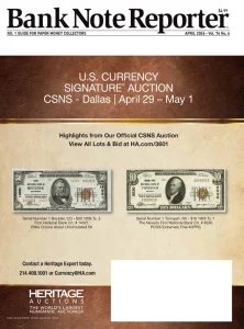 Bank Note Reporter - 04.2026