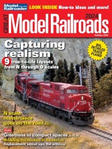 Model Railroader: Great Model Railroads - Hoilday 2024