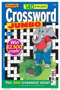 PuzzleLife Family Crossword Jumbo - Is. 72 2026