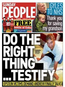 Sunday People - 1.02.2026