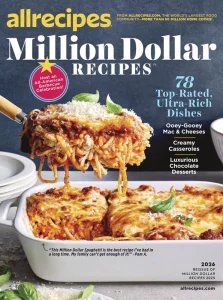 allrecipes - Million Dollar Recipes 2026