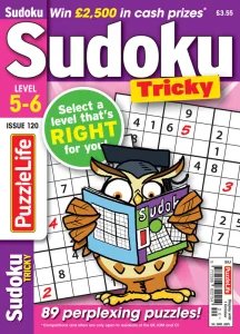 PuzzleLife Sudoku Tricky - Is. 120 2026