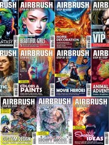 Airbrush Step by Step - 2023-2025 Full Year Compilation