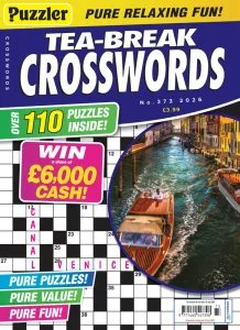 Puzzler Tea-Break Crosswords - Is. 373 2026