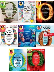 O, The Oprah Magazine - 2021-2022 Full Year Compilation