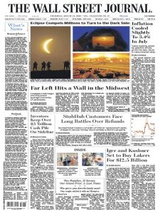 The Wall Street Journal - 08.13.2026