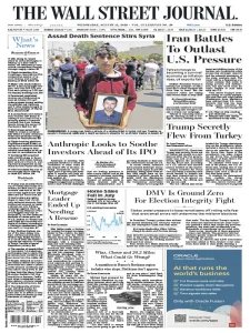 The Wall Street Journal - 08.12.2026