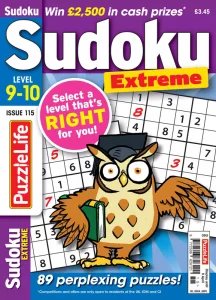 PuzzleLife Sudoku Extreme - Is. 115 2026