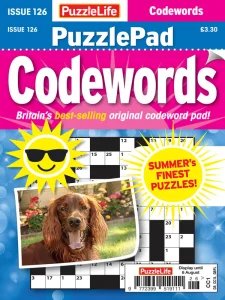 PuzzleLife PuzzlePad Codewords - Is. 126 2026