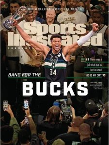 Sports Illustrated NBA Champions - Milwaukee Bucks 2021