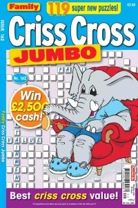 PuzzleLife Family Criss Cross Jumbo - Is. 162 2026