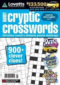 Lovatts Handy Cryptic - 11/12 2025