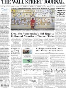 The Wall Street Journal - 08.31.2026
