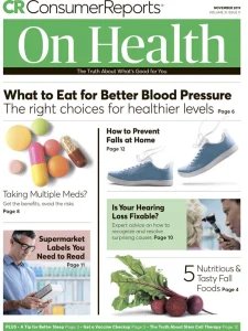 Consumer Reports on Health - 11.2019
