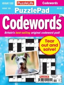PuzzleLife PuzzlePad Codewords - Is. 122 2026
