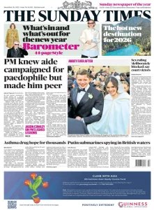 The Sunday Times UK - 28.12.2025