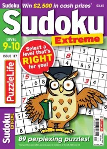 PuzzleLife Sudoku Extreme - Is. 117 2026
