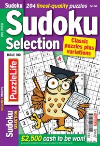 PuzzleLife Sudoku Selection - Is. 100 2026