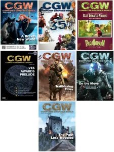 Computer Graphics World - 2012 Full Year Compilation