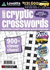Lovatts Handy Cryptic - 09/10 2025