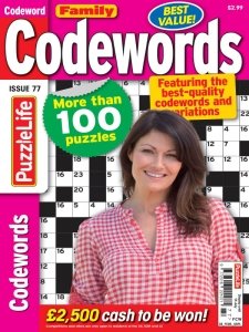 PuzzleLife Family Codewords - Is. 77 2024