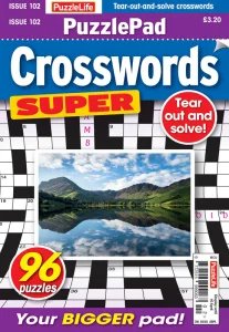 PuzzleLife PuzzlePad Crosswords Super - Is. 122 2026