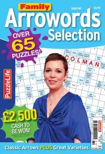 PuzzleLife Family Arrowords Selection - Is. 89 2025