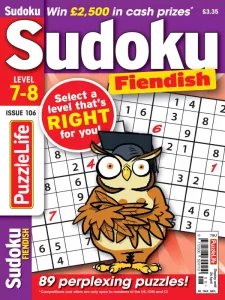 PuzzleLife Sudoku Fiendish - Is. 106 2025