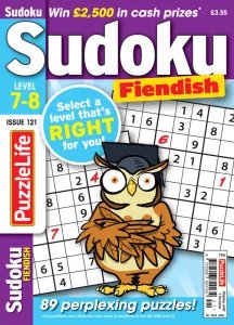 PuzzleLife Sudoku Fiendish - Is. 121 2026
