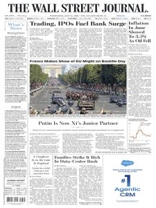 The Wall Street Journal - 07.15.2026